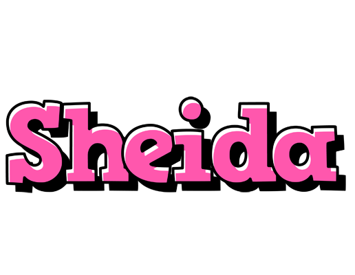 Sheida girlish logo