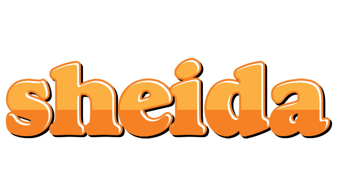 Sheida orange logo