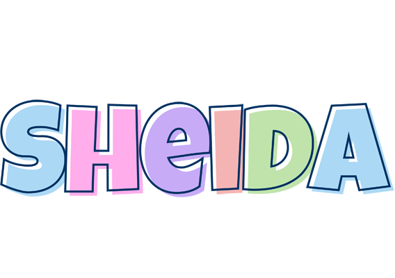 Sheida pastel logo