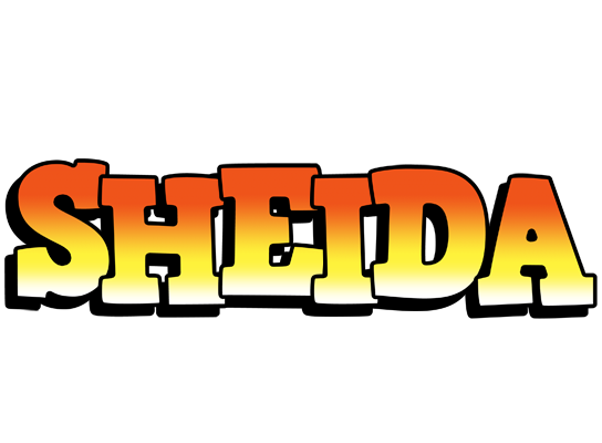 Sheida sunset logo