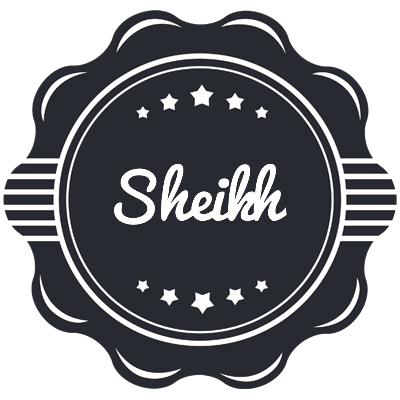 Sheikh badge logo