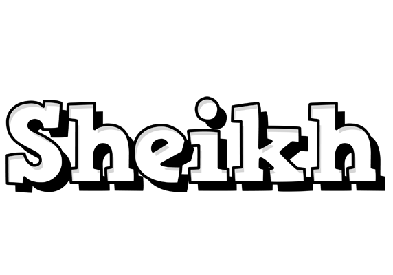 Sheikh snowing logo