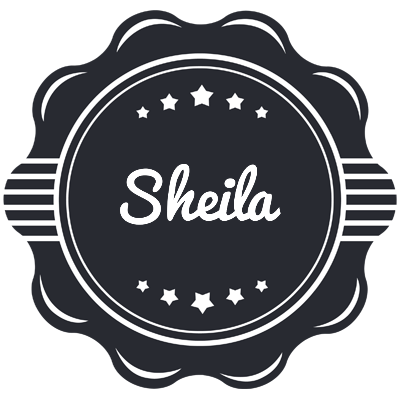 Sheila badge logo
