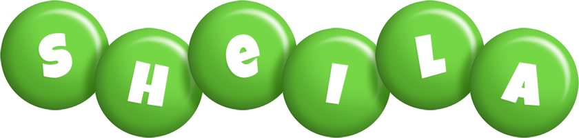Sheila candy-green logo