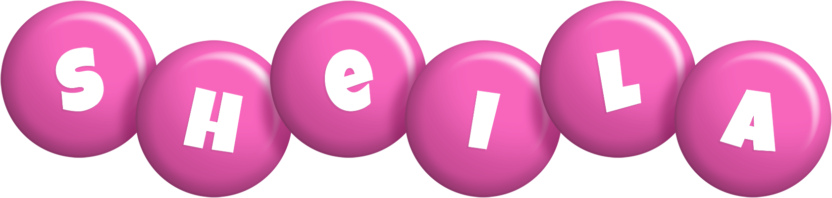 Sheila candy-pink logo