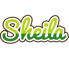 Sheila golfing logo