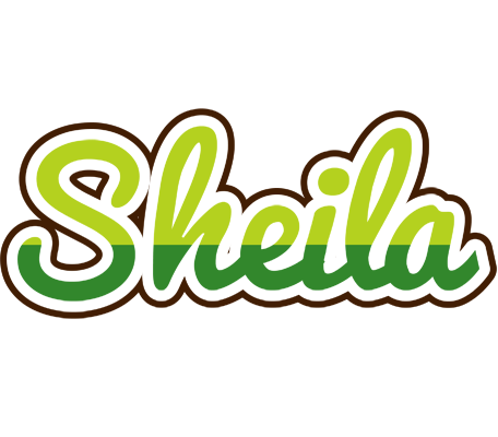 Sheila golfing logo