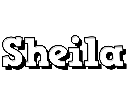Sheila snowing logo