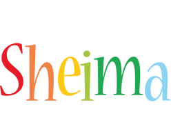 Sheima birthday logo