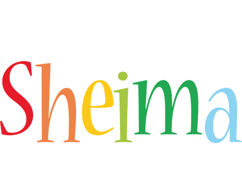 Sheima birthday logo