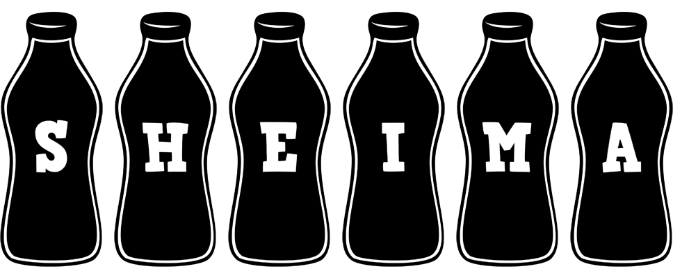 Sheima bottle logo