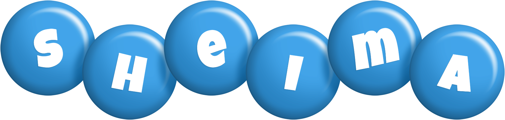 Sheima candy-blue logo