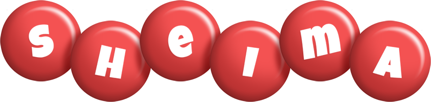 Sheima candy-red logo