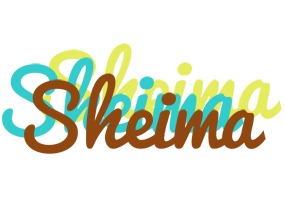 Sheima cupcake logo