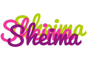 Sheima flowers logo