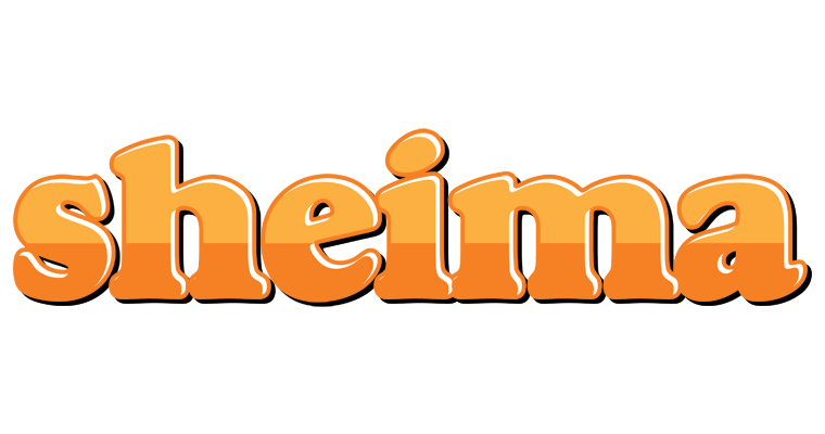 Sheima orange logo