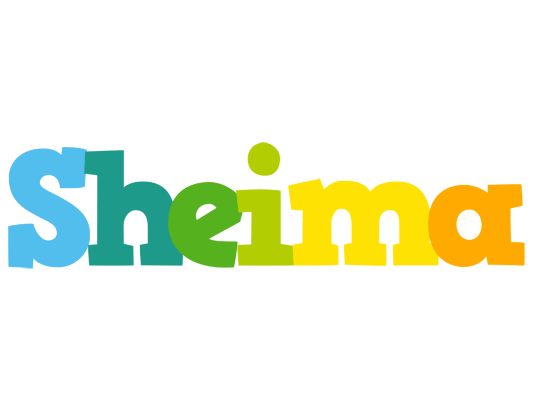 Sheima rainbows logo