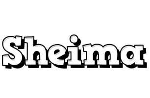 Sheima snowing logo
