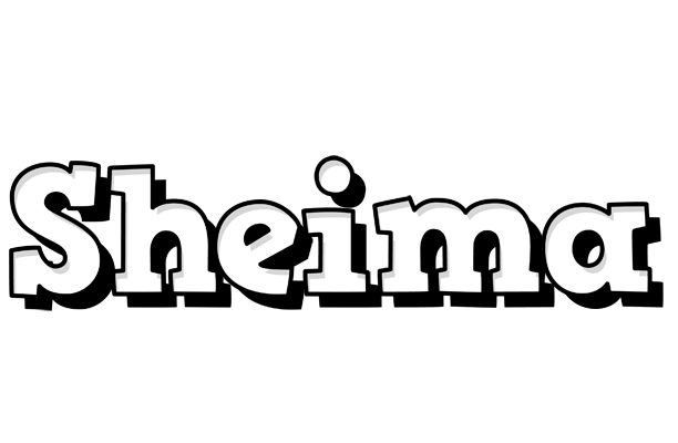 Sheima snowing logo