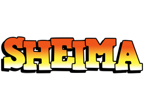 Sheima sunset logo