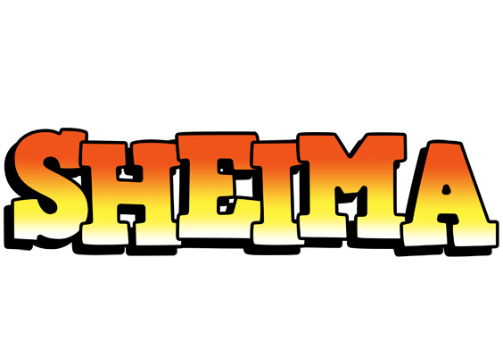 Sheima sunset logo