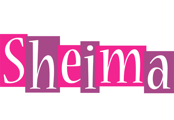 Sheima whine logo