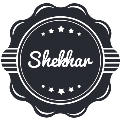 Shekhar badge logo