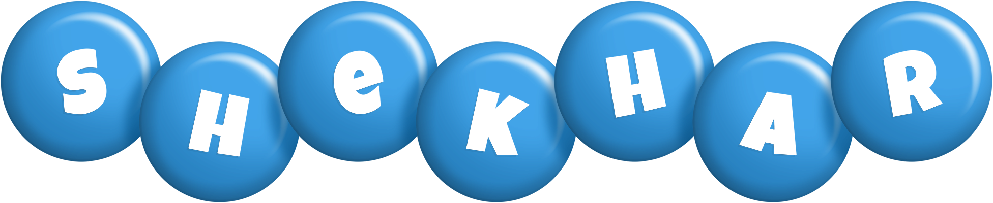 Shekhar candy-blue logo