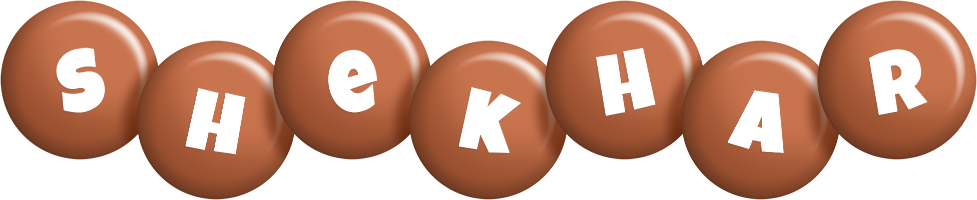 Shekhar candy-brown logo