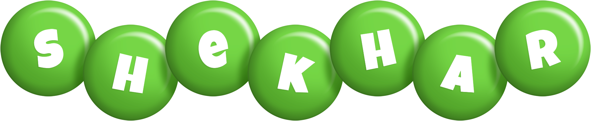 Shekhar candy-green logo