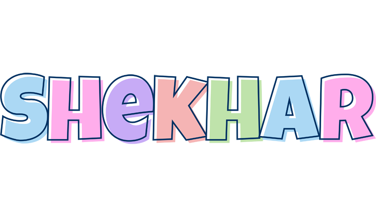 Shekhar pastel logo