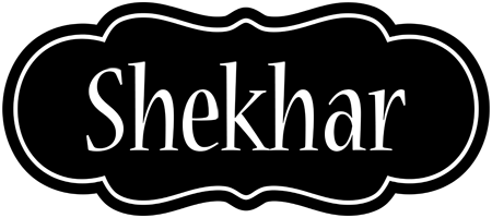 Shekhar welcome logo