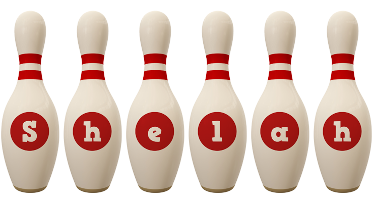 Shelah bowling-pin logo