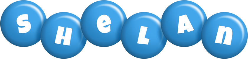 Shelan candy-blue logo