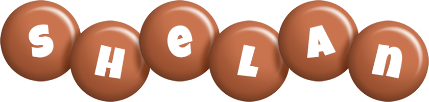 Shelan candy-brown logo