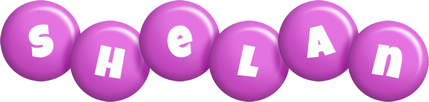 Shelan candy-purple logo