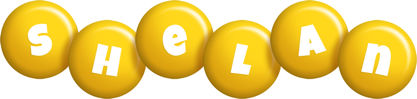 Shelan candy-yellow logo