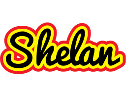 Shelan flaming logo