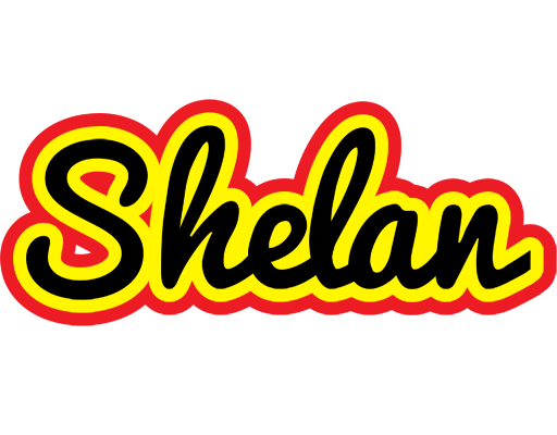 Shelan flaming logo