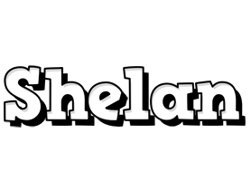 Shelan snowing logo
