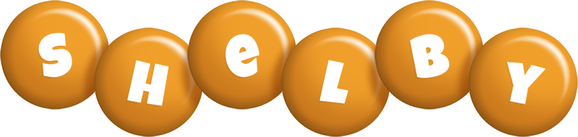Shelby candy-orange logo