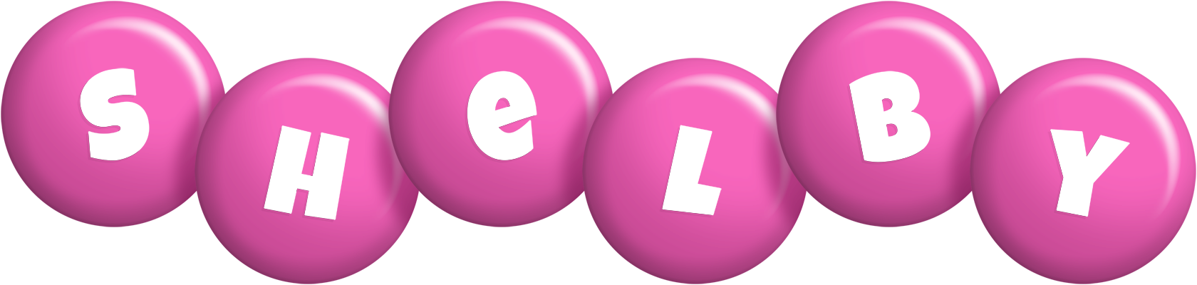 Shelby candy-pink logo
