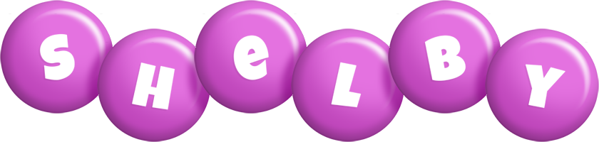Shelby candy-purple logo