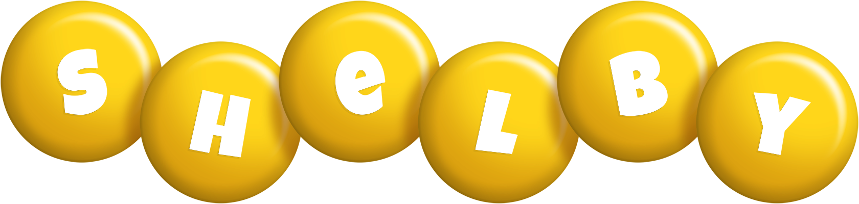 Shelby candy-yellow logo