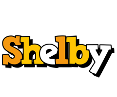 Shelby cartoon logo