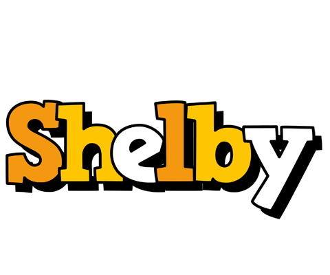 Shelby cartoon logo