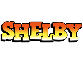 Shelby sunset logo