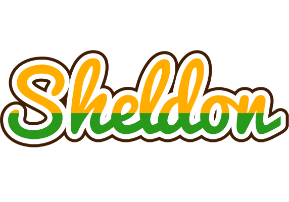 Sheldon banana logo
