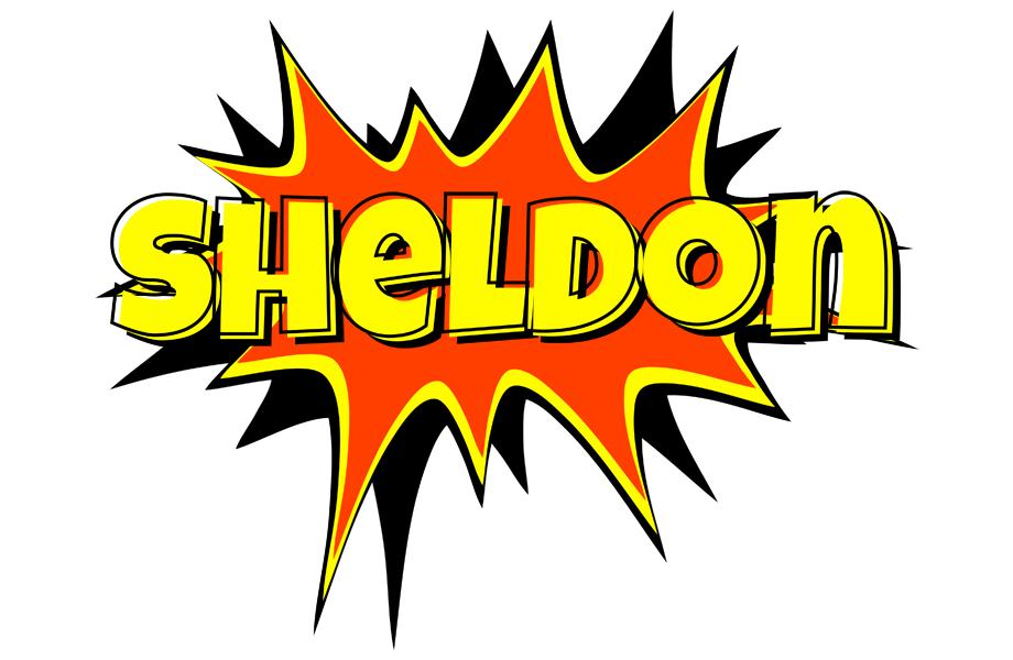 Sheldon bazinga logo