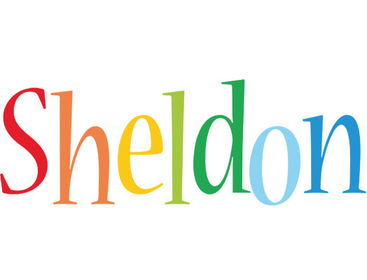 Sheldon birthday logo